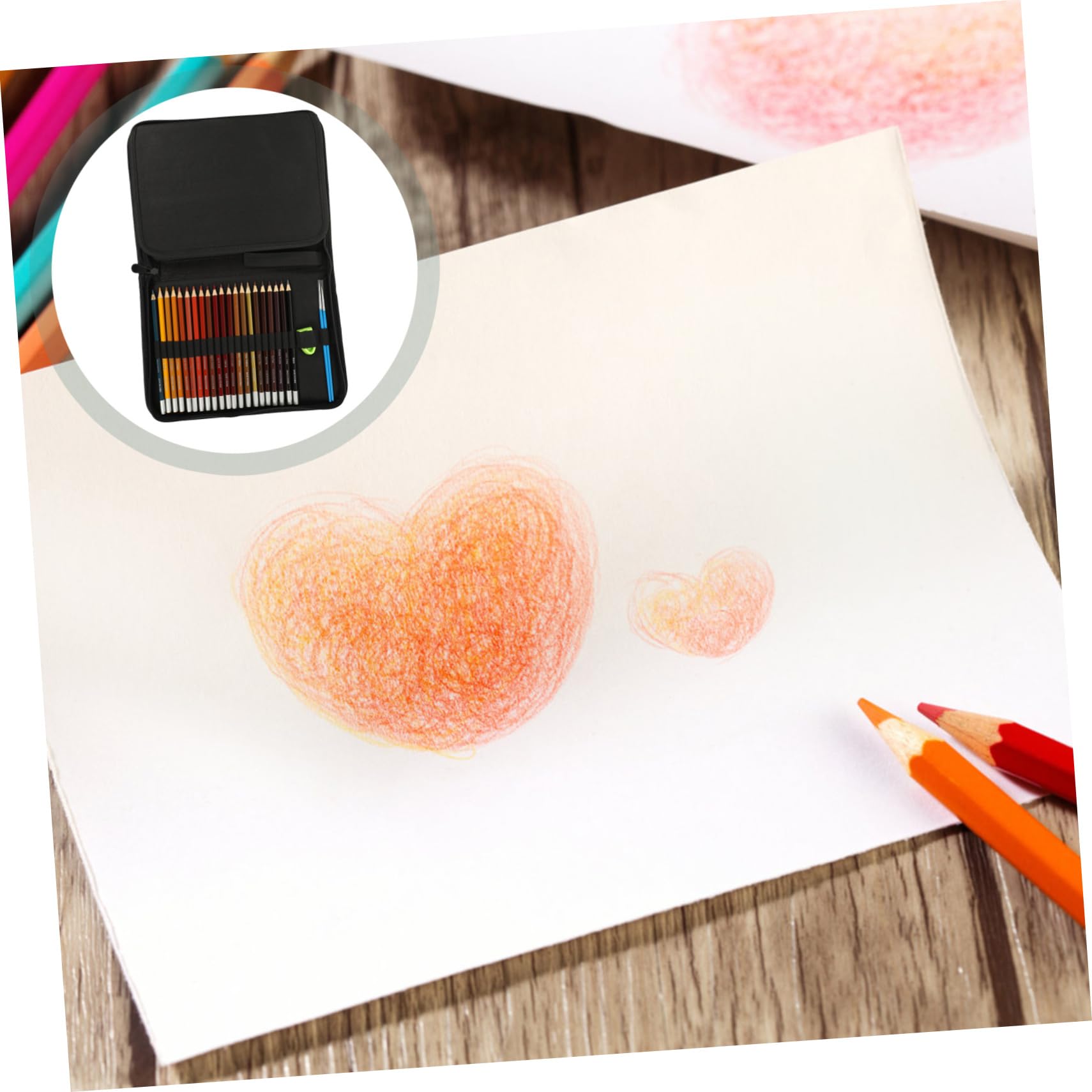 COHEALI Matite da Disegno Colori Acquerellabili per Artisti e Ragazzo Ragazza Ragazza Realizzate Materiali per Durata Lunga Uso Pratico