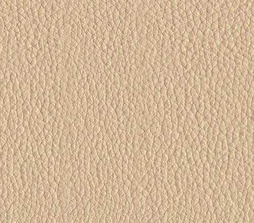 The Yard - Tapicería de piel falsa color marfil, 54 pulgadas de ancho