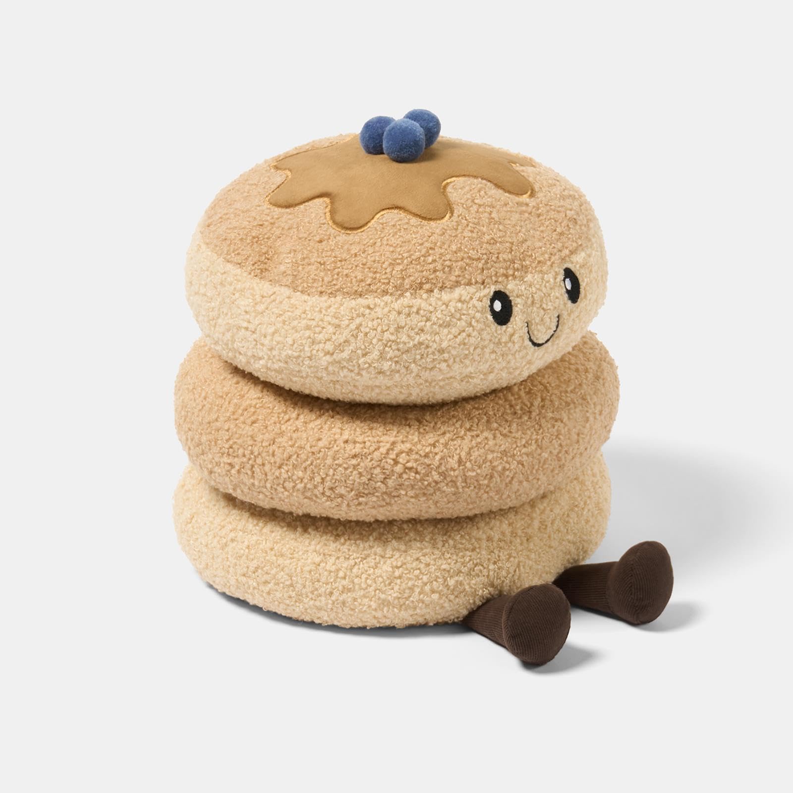 OHS Character Novelty Filled Scatter Cushion - Fleece - Beige