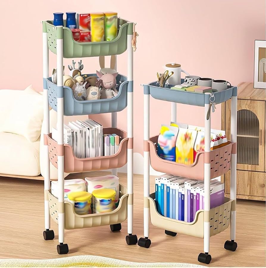 ワゴン キャスター付き リビング収納 マルチワゴン 棚 ランドセルラック NA ランドセルラック キャスター付き 収納ワゴン オモチャ収納