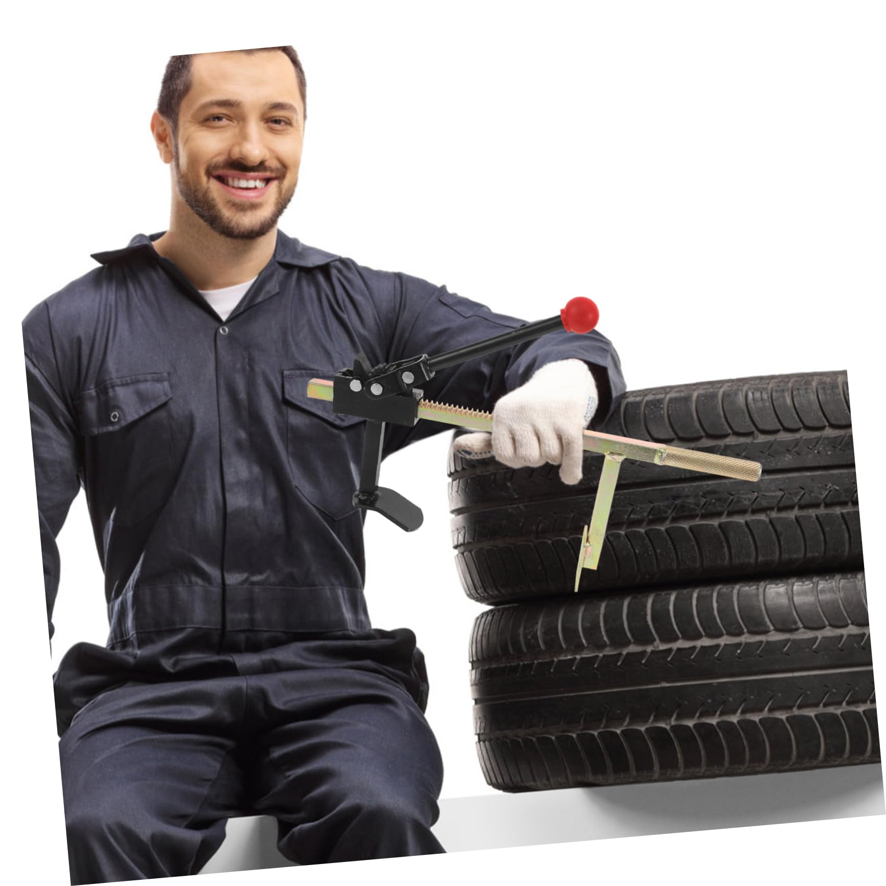 Luxshiny Expansor Vulcanizante Fundido para Neumáticos de Hierro para Manual Mantenimiento Herramienta Pinchazos Reparación en Camión y Motocicleta Uso Exterior