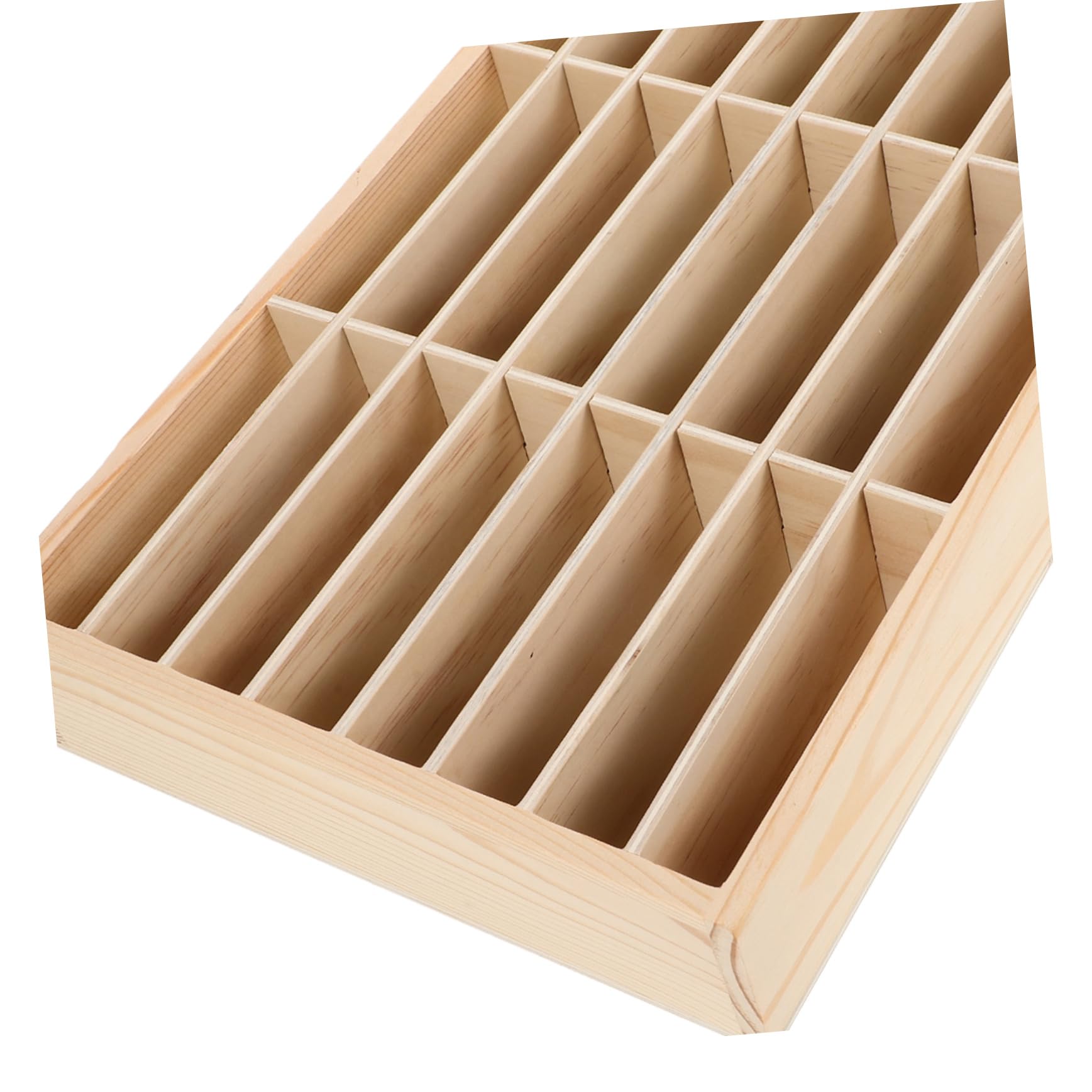 MAGICLULU Organizer da Scrivania in Legno Scomparti Multipli per Cellulare e Penne, Design Semplice e Funzionale per Scuola e Officina Riparazioni