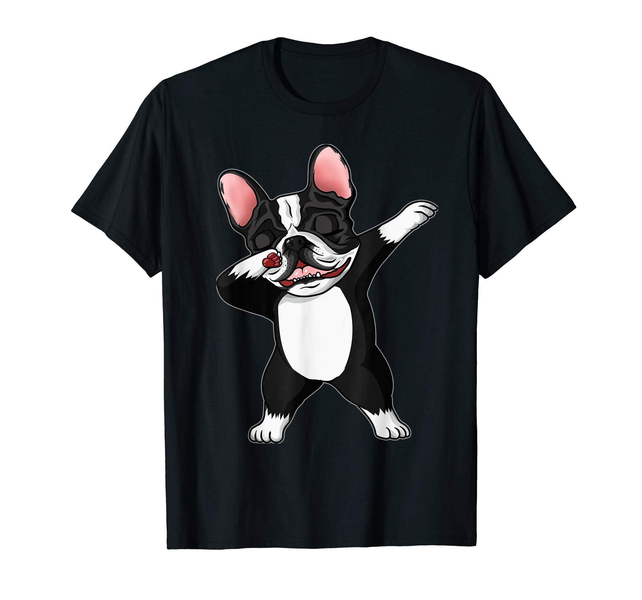 Dabbing French Bulldog Kids Boys Dog Lover Dab Funny Gift T-Shirt