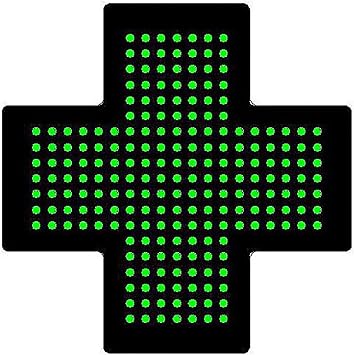 Dispensary Cross LED Neon Sign, Pharmacy Cross Sign Lamp, 13.7 X 13.7 and 3 Modes-Always On, Flashing and Overall Flashing, for Decoration, Collective Shop, Clinic, Drugstore