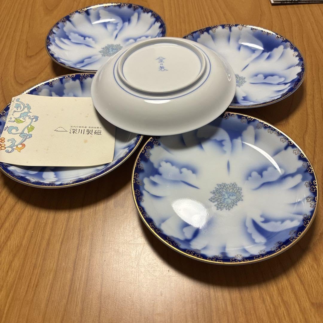 Fukagawa Magnetic Peony Mill, 5 Plates