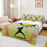 Vista 38 de Erosebridal Graffiti Rugby Ball Sheet Set Twin Colorful Rugby Helmet Bed Sheets Set, Sports Sheets for Boys Girls Football Game Flat Fitted Sheet