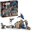 LEGO Star Wars: The Mandalorian Mandalore Ambush Battle Pack 75373-6 Collective Creative Toy Making Set with 4 Minifigures for Kids Ages and Up 109 Pieces