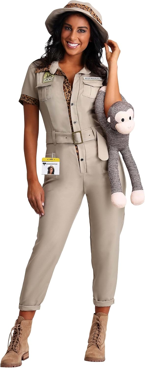 Womens Zookeeper Costume Zookeeper Outfit for Halloween