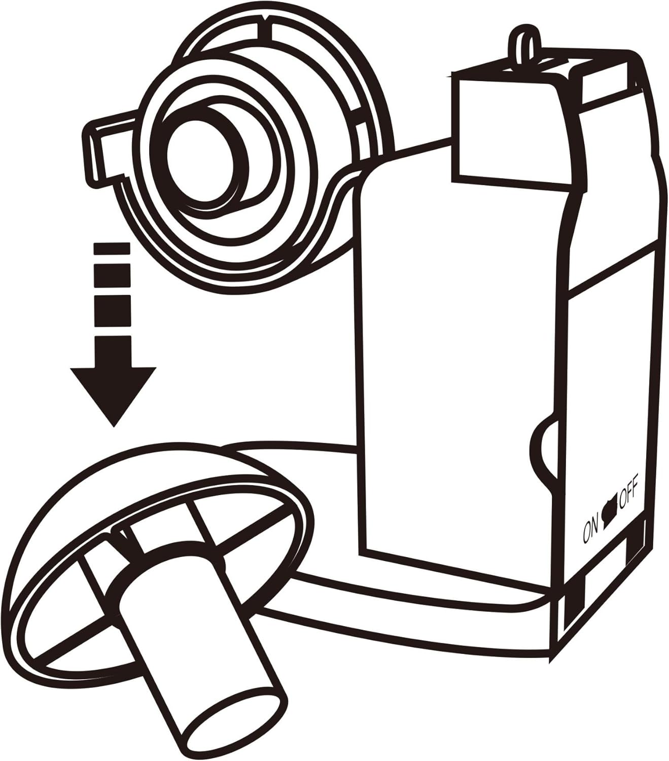 Amazon 1zcut 自動 テープカッター オートテープカッター台 切り口まっすぐ直線 両面テープカッター一般家庭用 紙テープカッター医療業務用 Z300 テープ台 テープカッター 文房具 オフィス用品