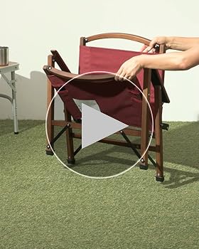 Amazon.co.jp: BUNDOK(バンドック)ロースタイル チェア BAMBOO レッド