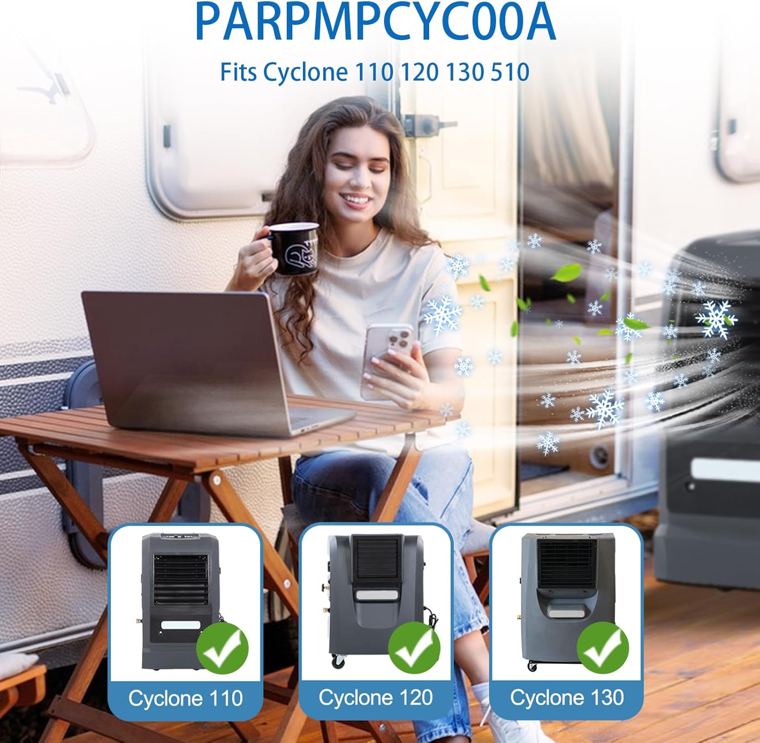 PARPMPCYC00A Pump Fits Cyclone 110 120 130 Evaporative Coolers