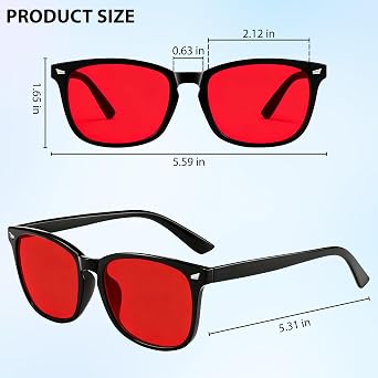 100% Blue Light Blocking Glasses with 7-Layer Coating Technology