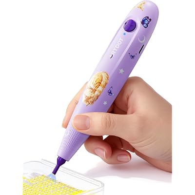 ARTDOT Diamond Art Pen, Wireless Vacuum Pen for Diamond Art Kit for Adults, Long-Lasting Electric Pen for Diamond Painting Accessories and Tools