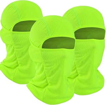 WTACTFUL 3 Pieces Balaclava Face Mask of Men - Ski Mask, Breathable Elastic Fit & Perfect for Outdoor Activities!
