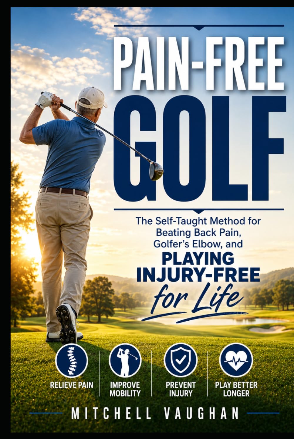 Pain-Free Golf: The Self-Taught Method for Beating Back Pain, Golfer's Elbow, and Playing Injury-Free for Life (Why Golfers Live Longer)