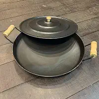 Tacho Tipo Arado 40cm Aço Carbono Com Borda P/Porção