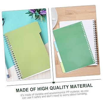 てんてんページ kukuru ククル A5 インデックスシート(グリーン,ラベンダー