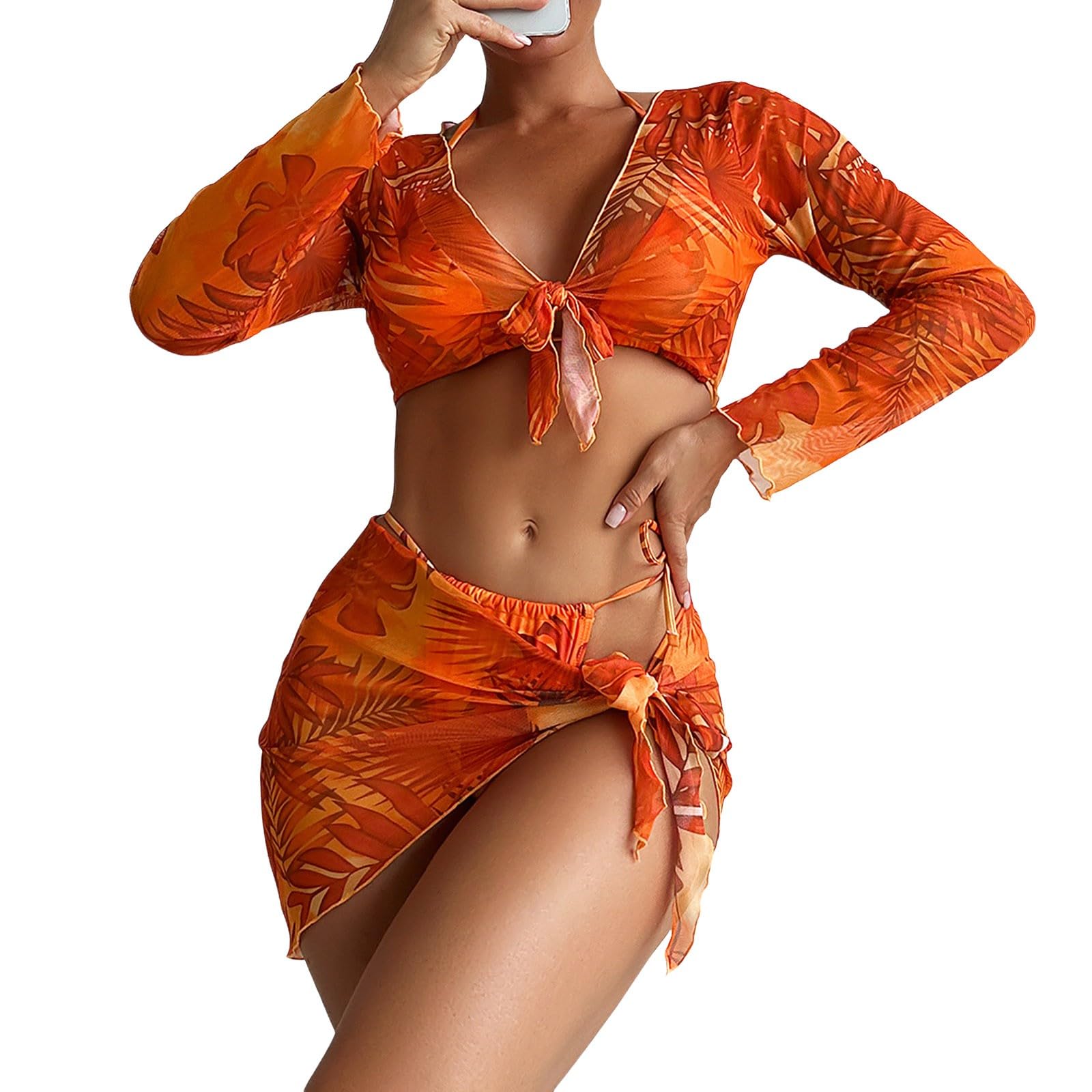 Traje de baño para mujer que estiliza la figura con falda cómoda y ligera 8