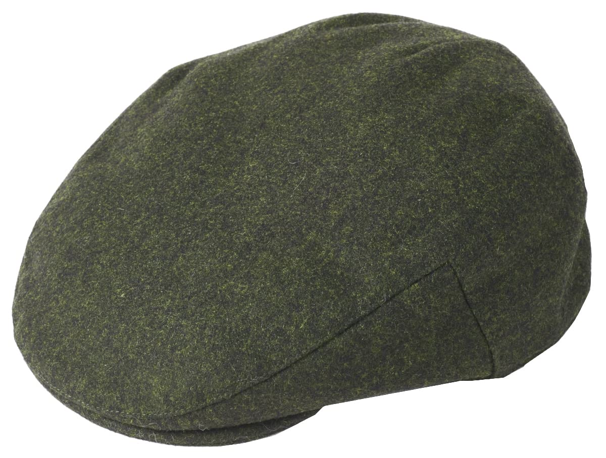 Failsworth Millinery Melton Cap in Loden, Size: Medium (57cm)