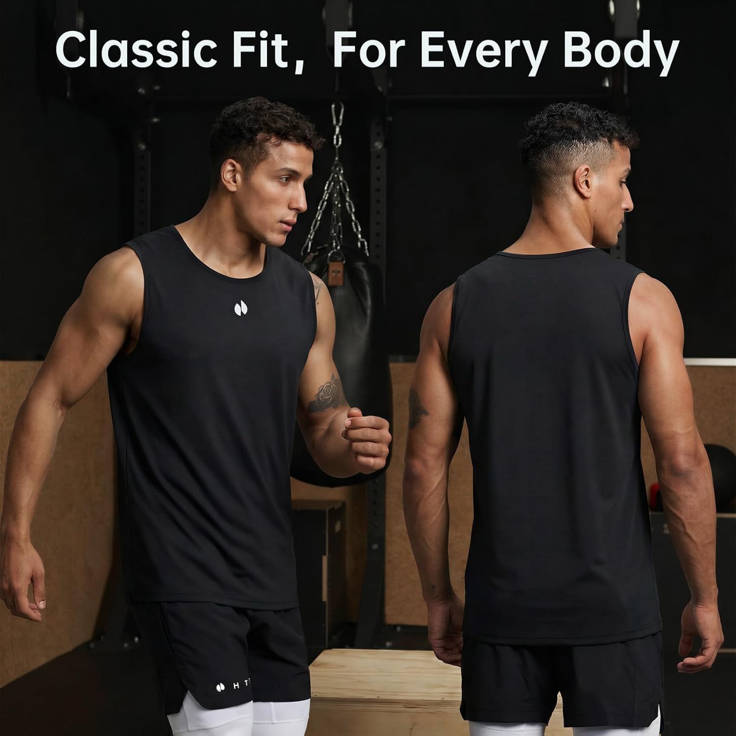 HOTSUIT 2-Pack Sweat Vest for Men Weight Loss Sauna Tank Top Anti-Rip Sauna Shirt for Gym Boxing - Image 4