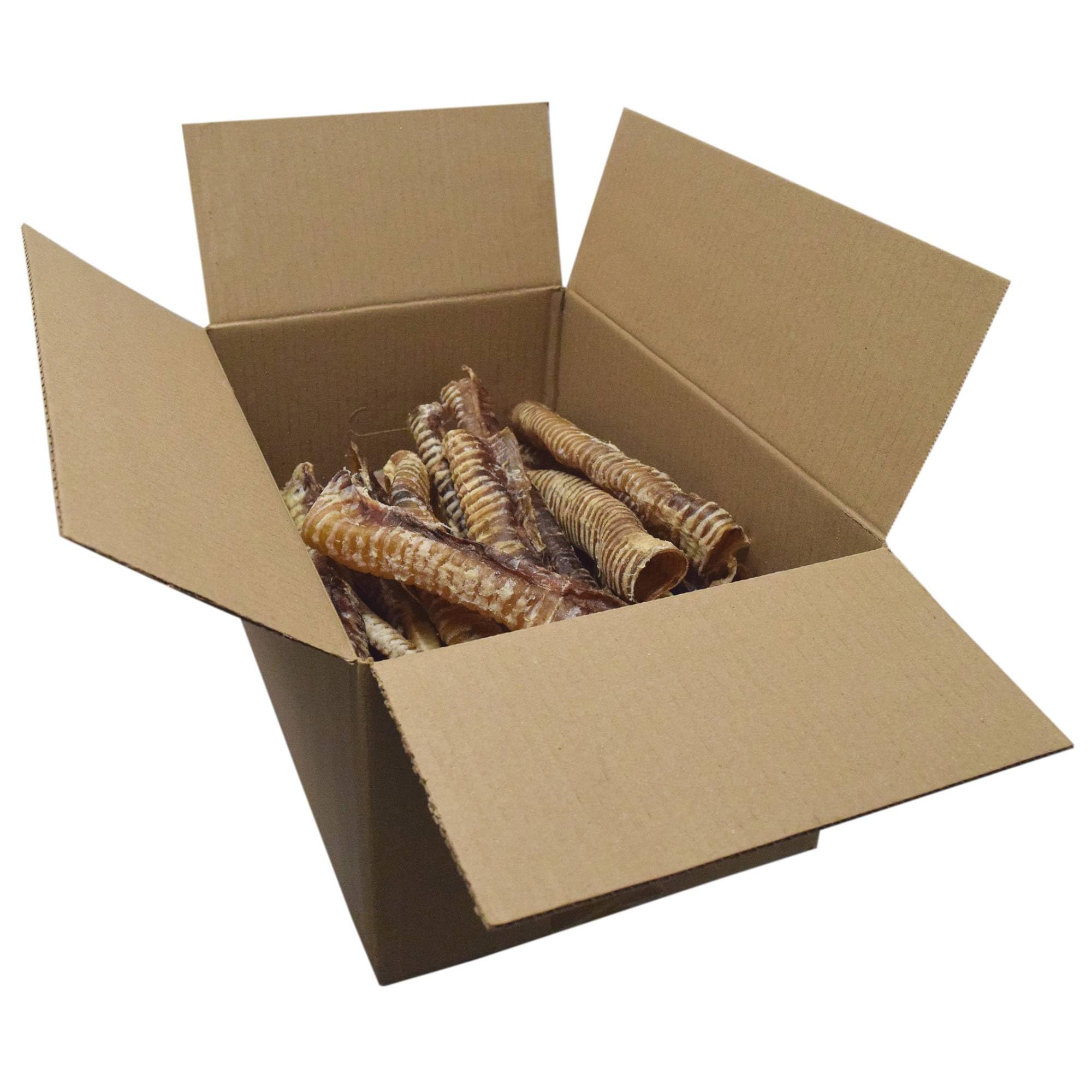 Bravo! Beef Trachea Mini Dog Chews, 11 Inch (20 Count) for Large Breed Dogs, Dry Roasted, High Protein, Natural Source of Chondroitin and Glucosamine