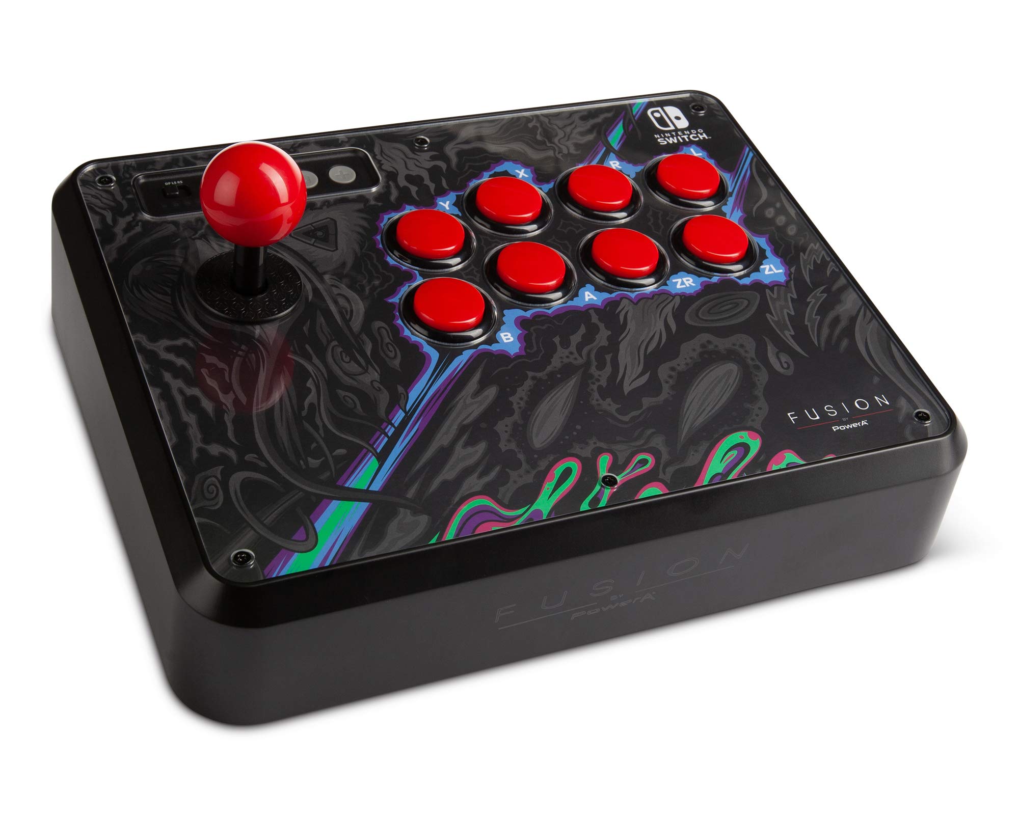 PowerA FUSION Wireless Arcade Stick do Nintendo Switch, Nintendo Switch Lite, Fight Stick, GamePad, kontroler, Bluetooth, gier