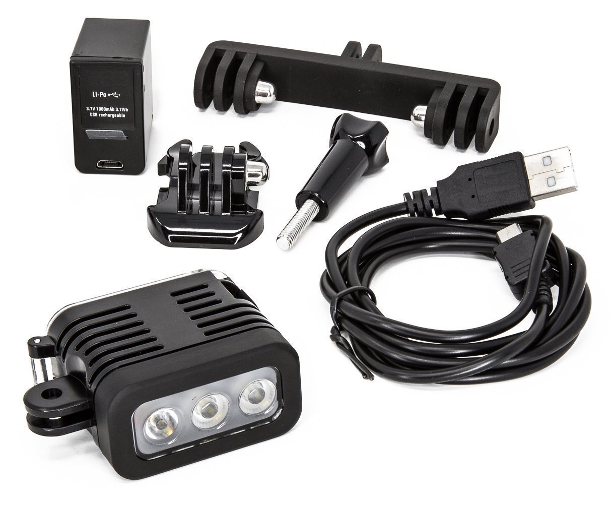Gopro 用 水中ライト 50m防水　保証付き Gopro 用 水中ライト 50m防水 保証付き