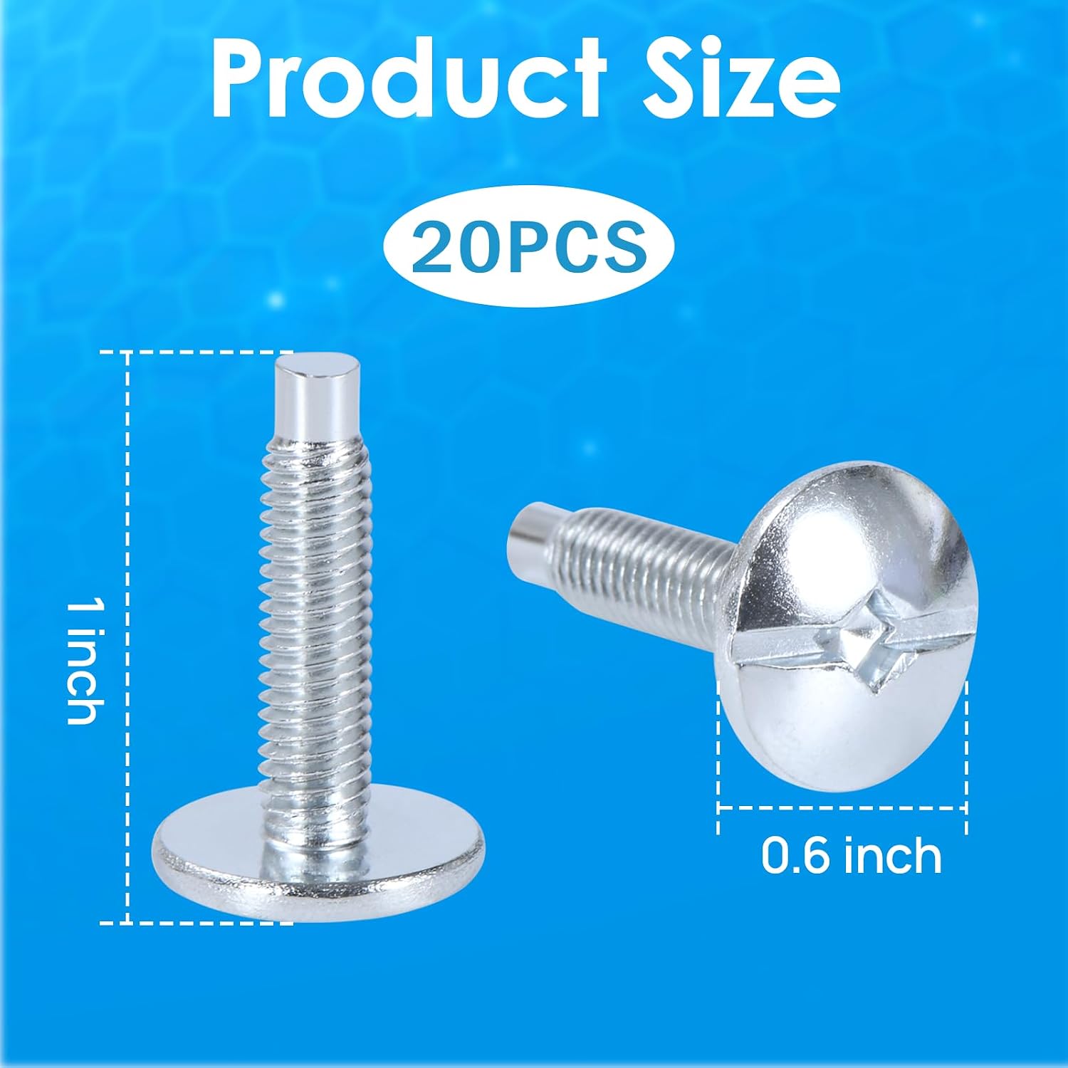 Load Center Cover Screws, Compatible with Square D S106 and Siemens ECTS2