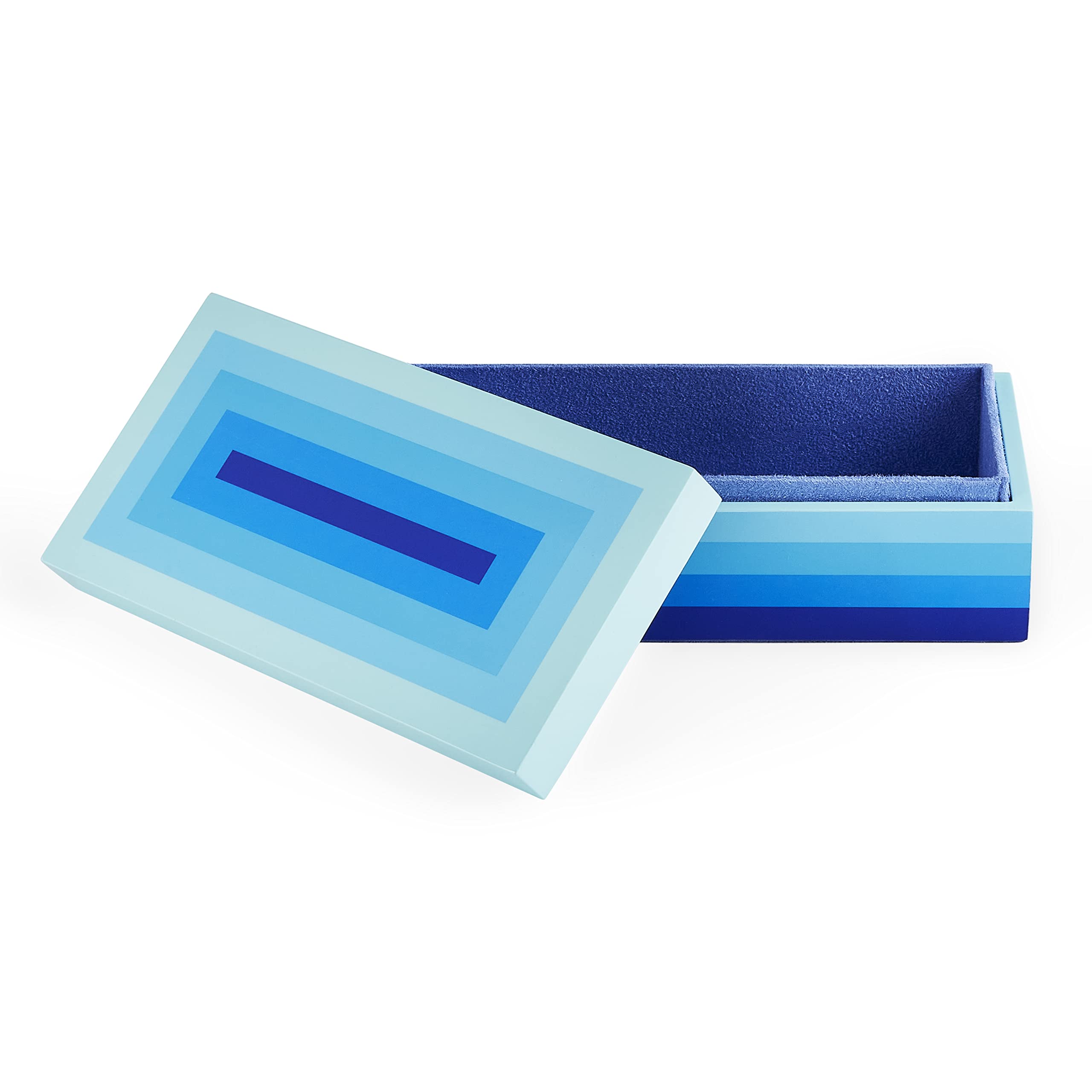 Jonathan AdlerJonathan Adler Small Scala Lacquer Box, Blue/Lavender