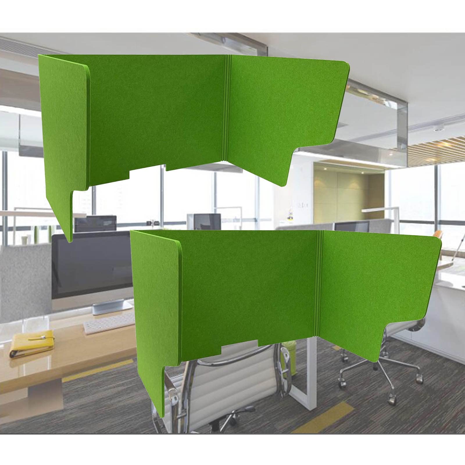 LWJSOCP Stand Up Desk Dividers Desk Panel, Acoustic Partition, Office Divider Partition Reduces Noise And Visual Distractions, Folding Portable, Desktop Privacy Pane For Student Desks