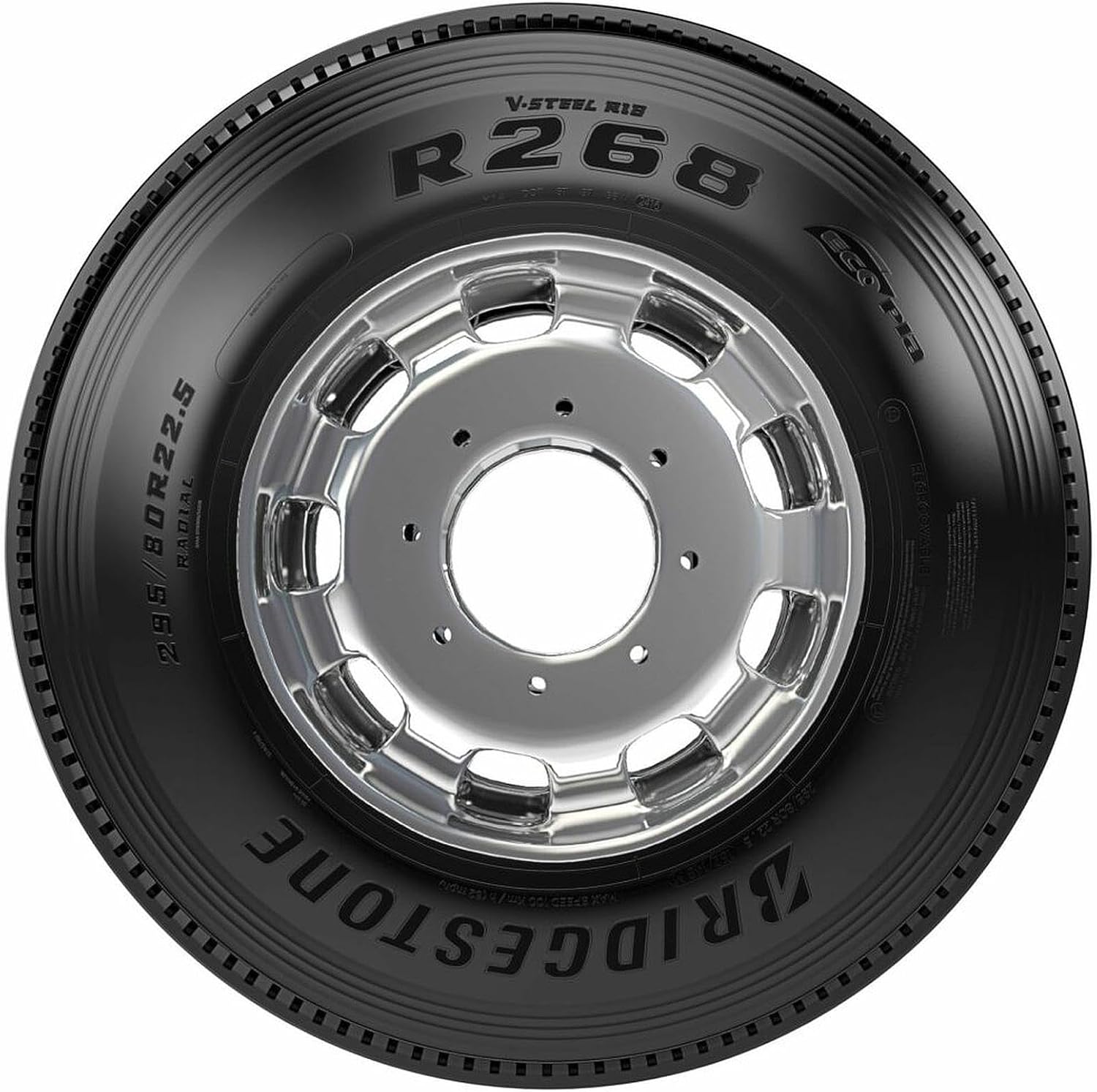 Bridgestone R268 Ecopia 10.00R22.5 141/139L G Commercial Tire