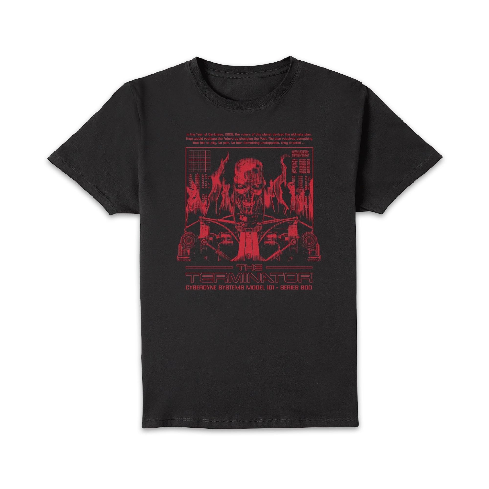 The Terminator No Future Unisex T-Shirt - Black 3XL