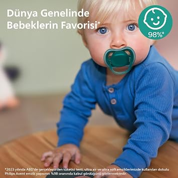 Philips Avent Ultra Air Emzik 6-18 Ay, 2'li Unisex, SCF085/31