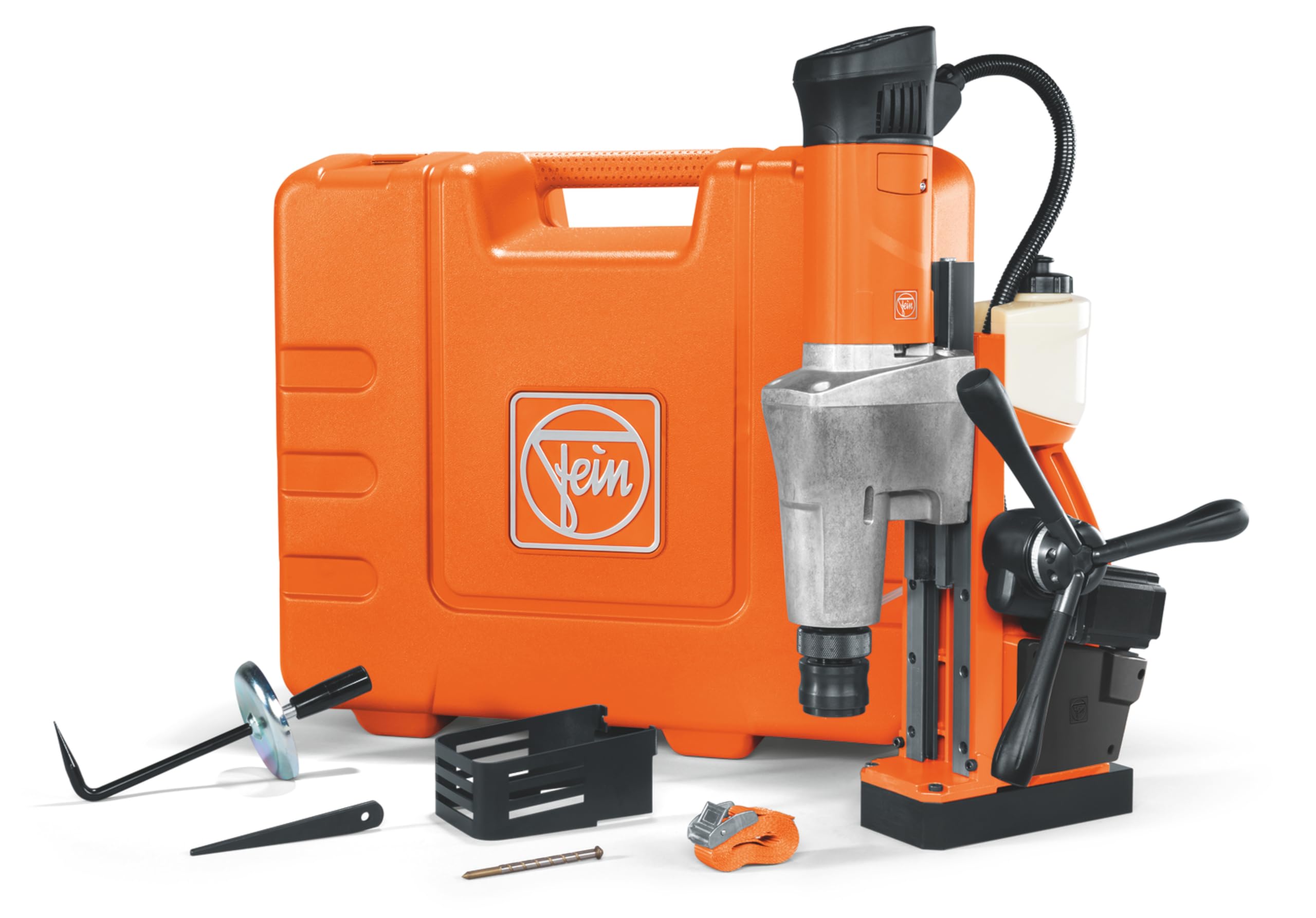 Fein KBM 50 AUTO QW Magnet Kernbohrmaschine 1200 W MK 3 Rechts-/Linkslauf digitaler Bohrvorschub