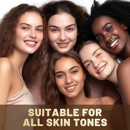 Miniatura 7 de UCANBE Kit de plantillas de sellos de cejas de 25 piezas con pomada de sello de cejas de doble color, 20 plantillas reutilizables para cejas, polvo