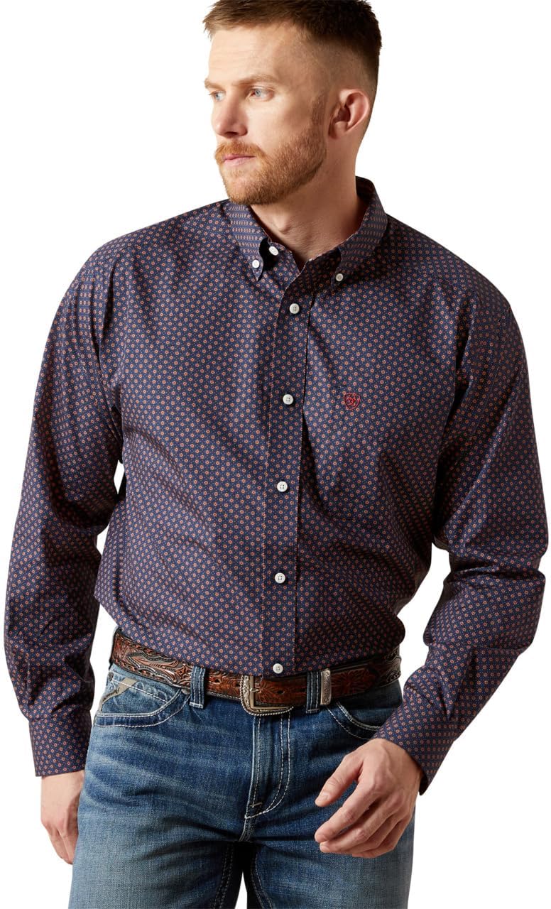 ARIAT Men's Wrinkle Free Briggs Classic Fit Shirt