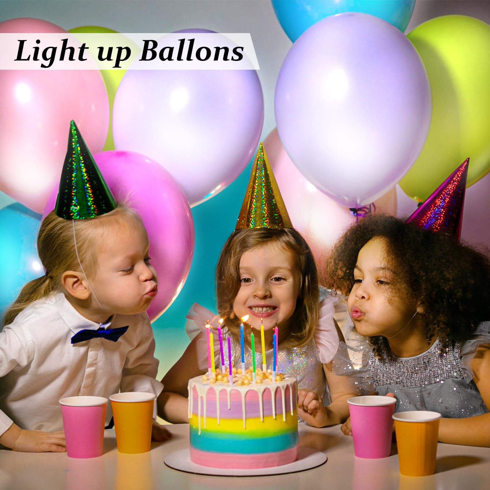 30 Mini Lampes LED Pour Ballons - Blanc Chaud, Avec Piles, Pour Décoration Fête, Mariage, Noël, Halloween