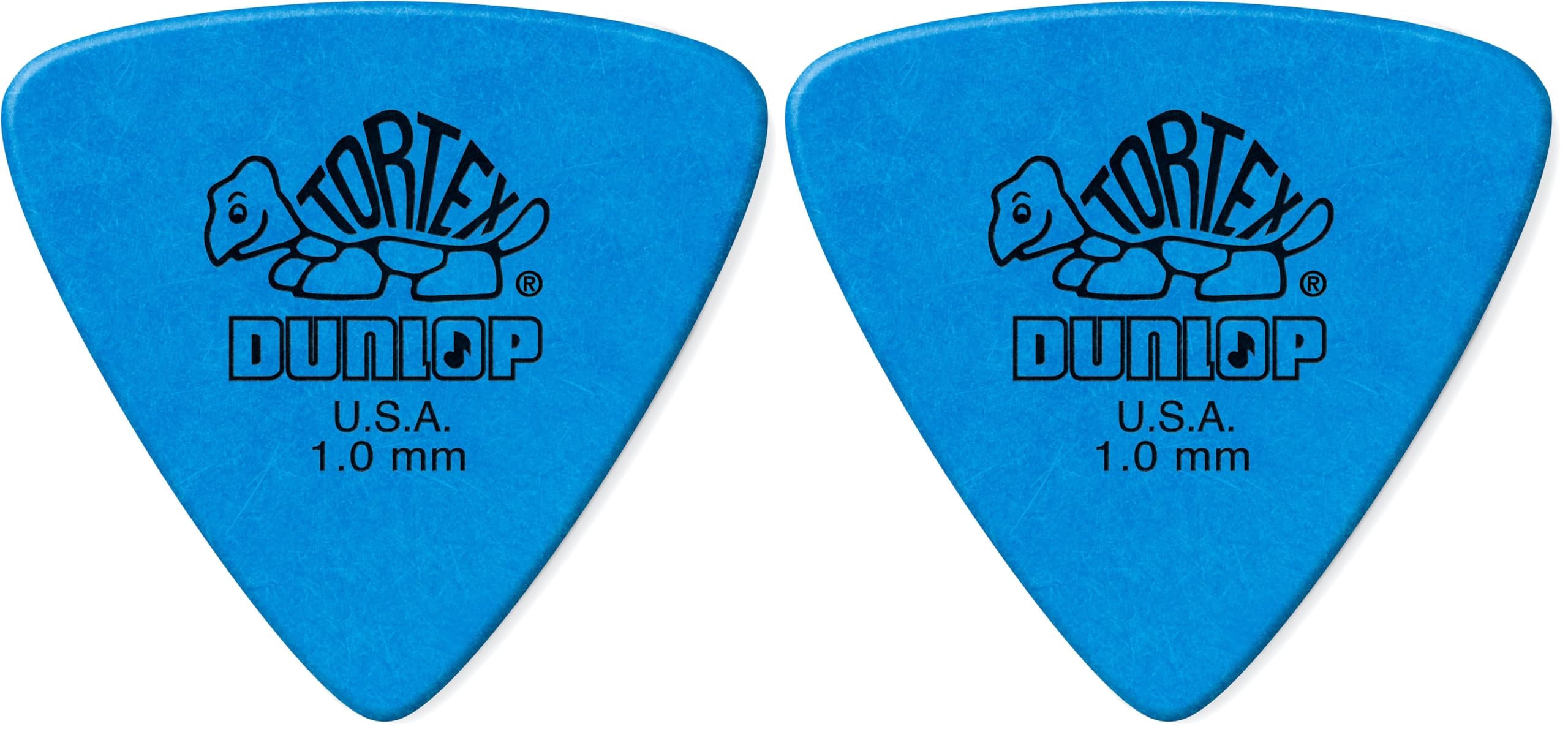 JIM DUNLOP Triangle, 12 Pack 6 Pack 1.0mm (Pack of 2) BLUE