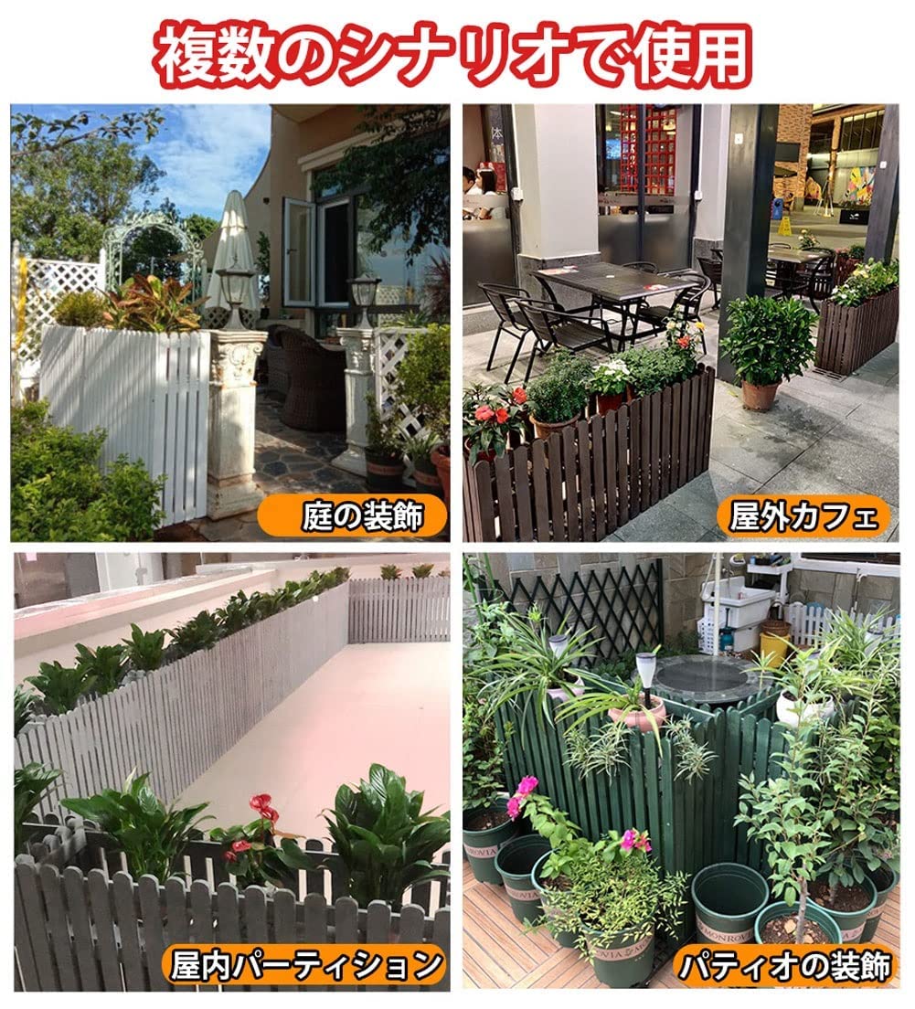 金山杉ログ組み 木製フェンス プランターとフェンス兼用 金山杉ログ