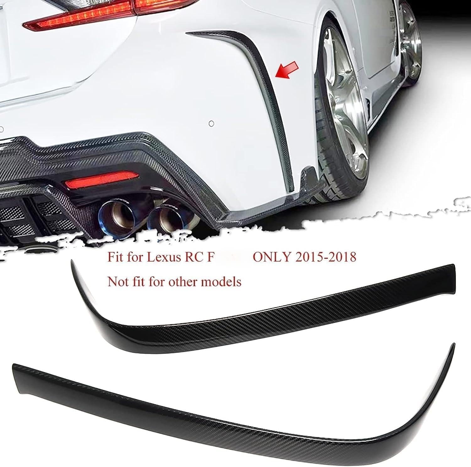 2015+レクサス RCF RC-F カーボン リア ウィング スポイラーArt GT RCF