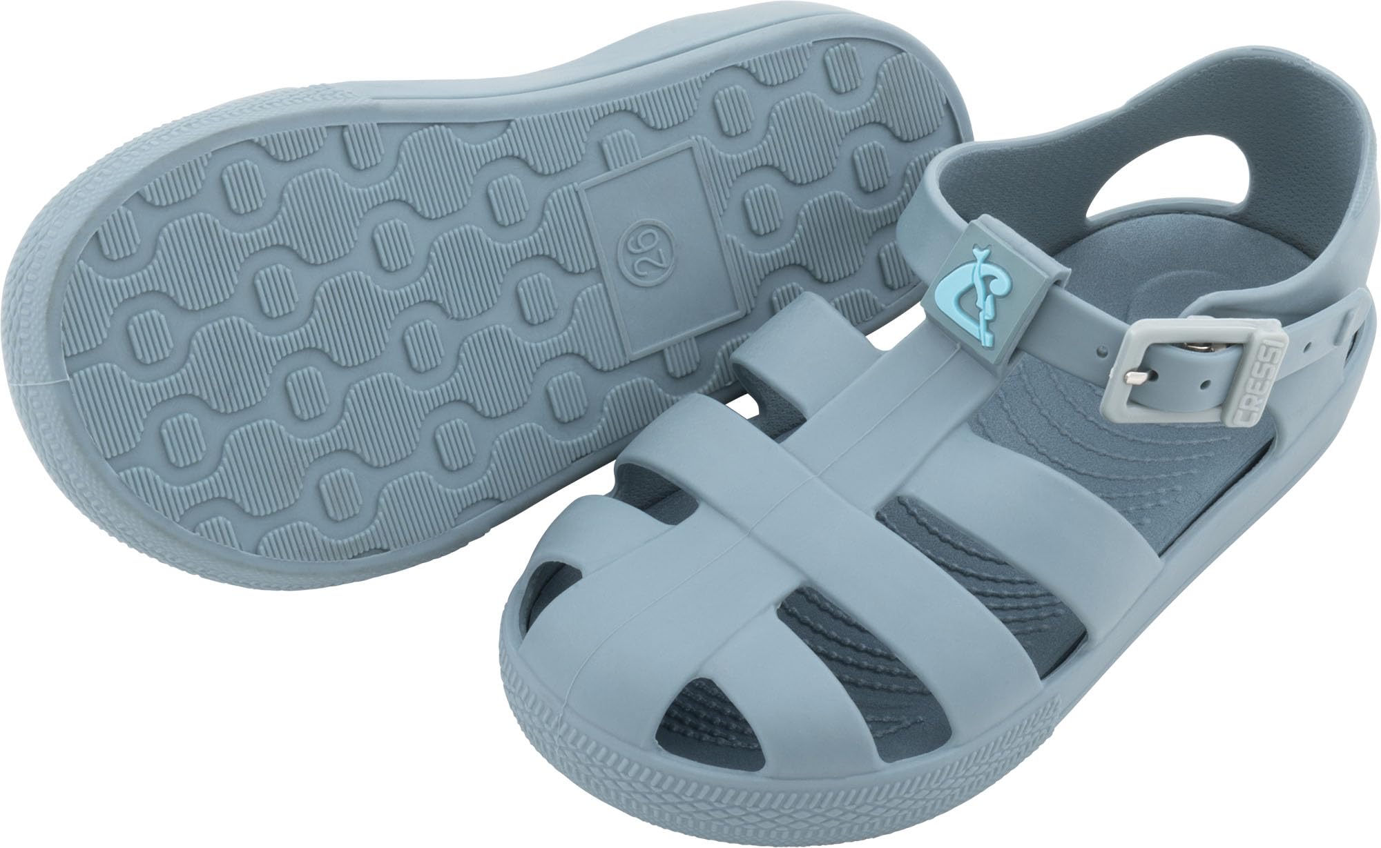 Cressi Joghi Kid Sandals Sandalias Estilo Araña, Ligeras, Cómodas y Prácticas, Correa con Hebilla, para Niños y Niñas, Casa, Playa, Mar, Piscina y ExcursionesNiños