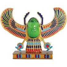 Egyptian Winged Scarab Collectible Ancient Egypt Figurine