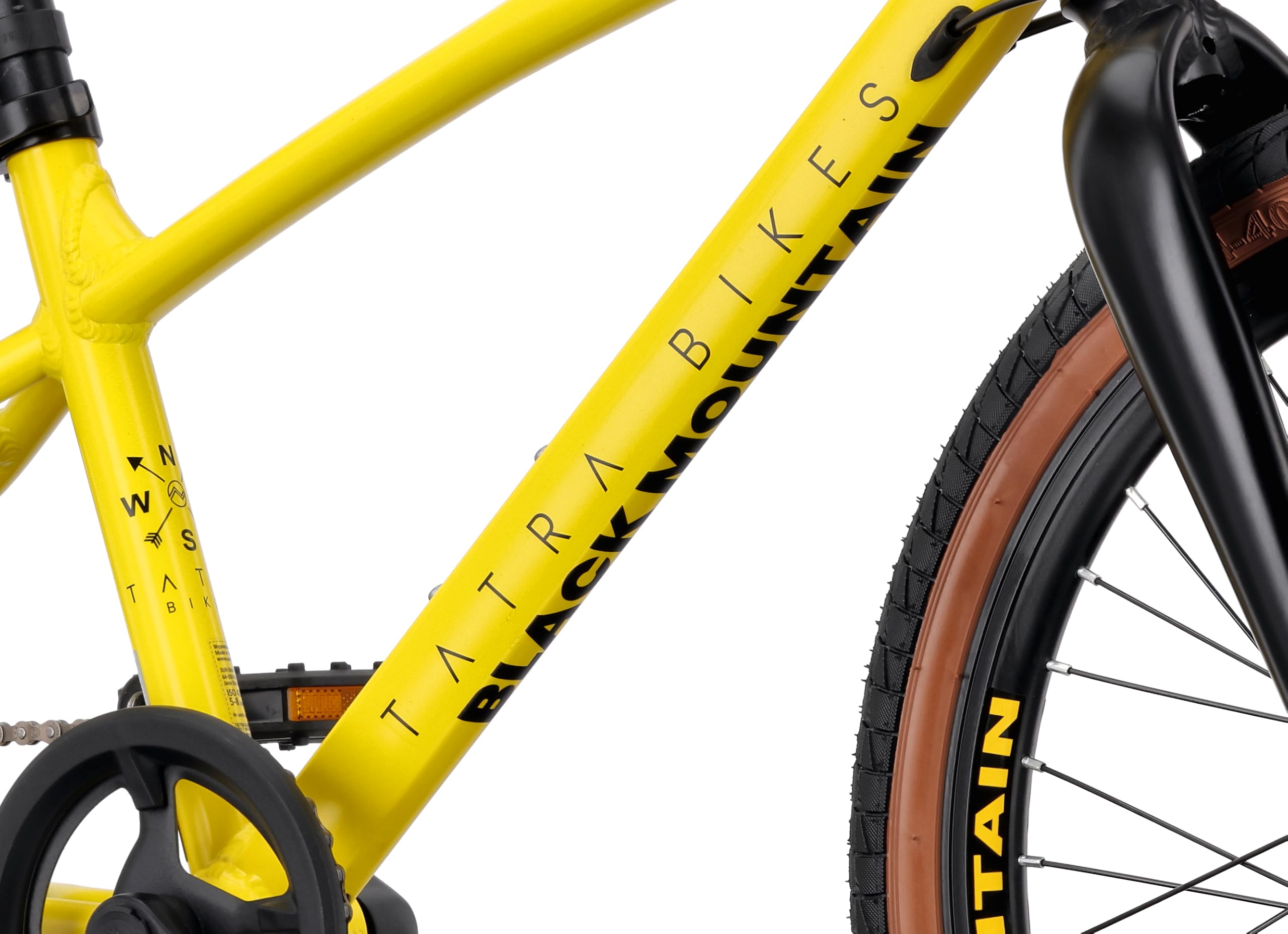 Tatra Bikes Kinderfahrrad 20 Zoll - Gelb