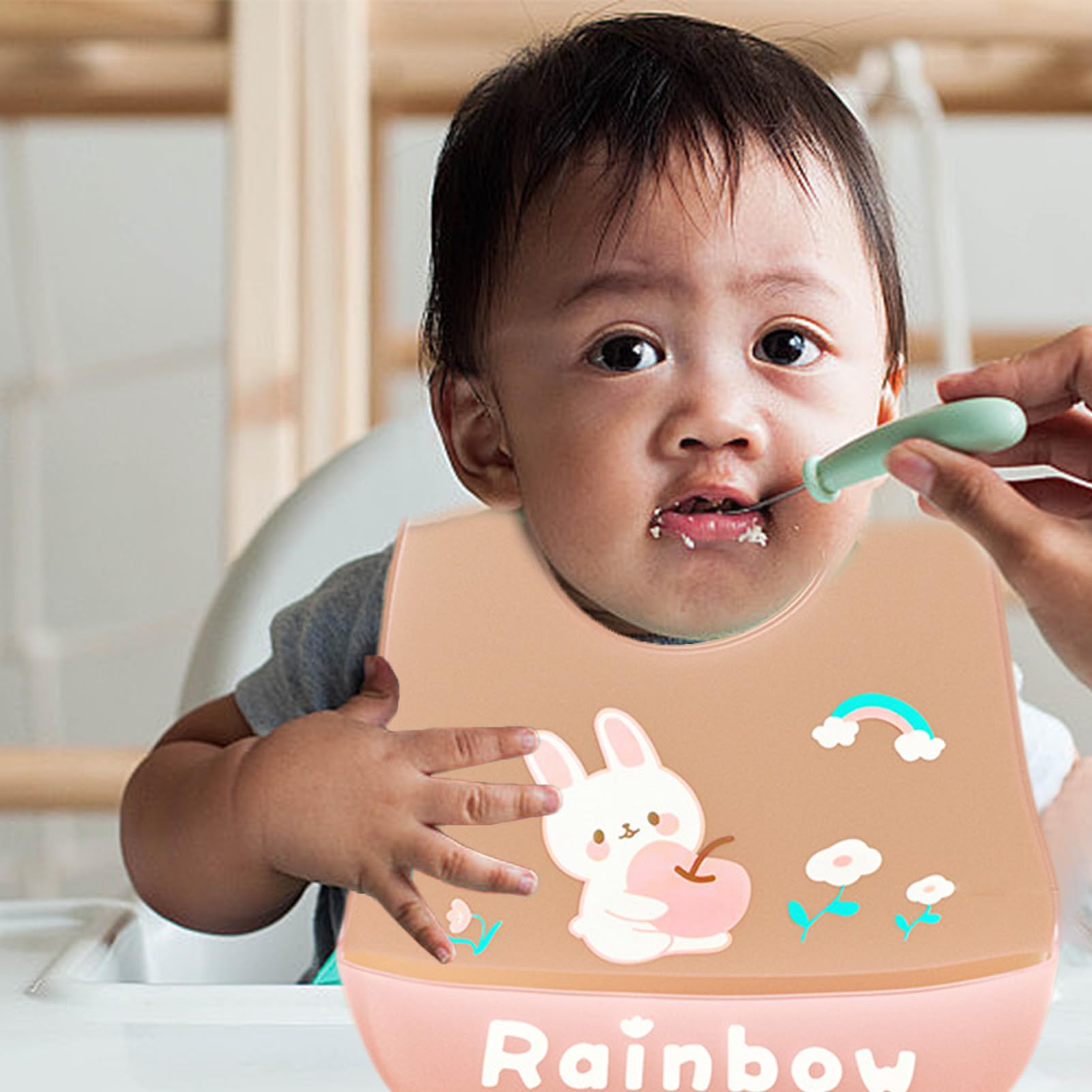 Lätzchen für Babys, Silikon-Taschenlätzchen | Baby-Lätzchen, verstellbare | Silikon-Lätzchen mit Essensfänger | Waschbares Taschenlätzchen, effizientes Babyfüttern, Taschenlätzchen für Babys und