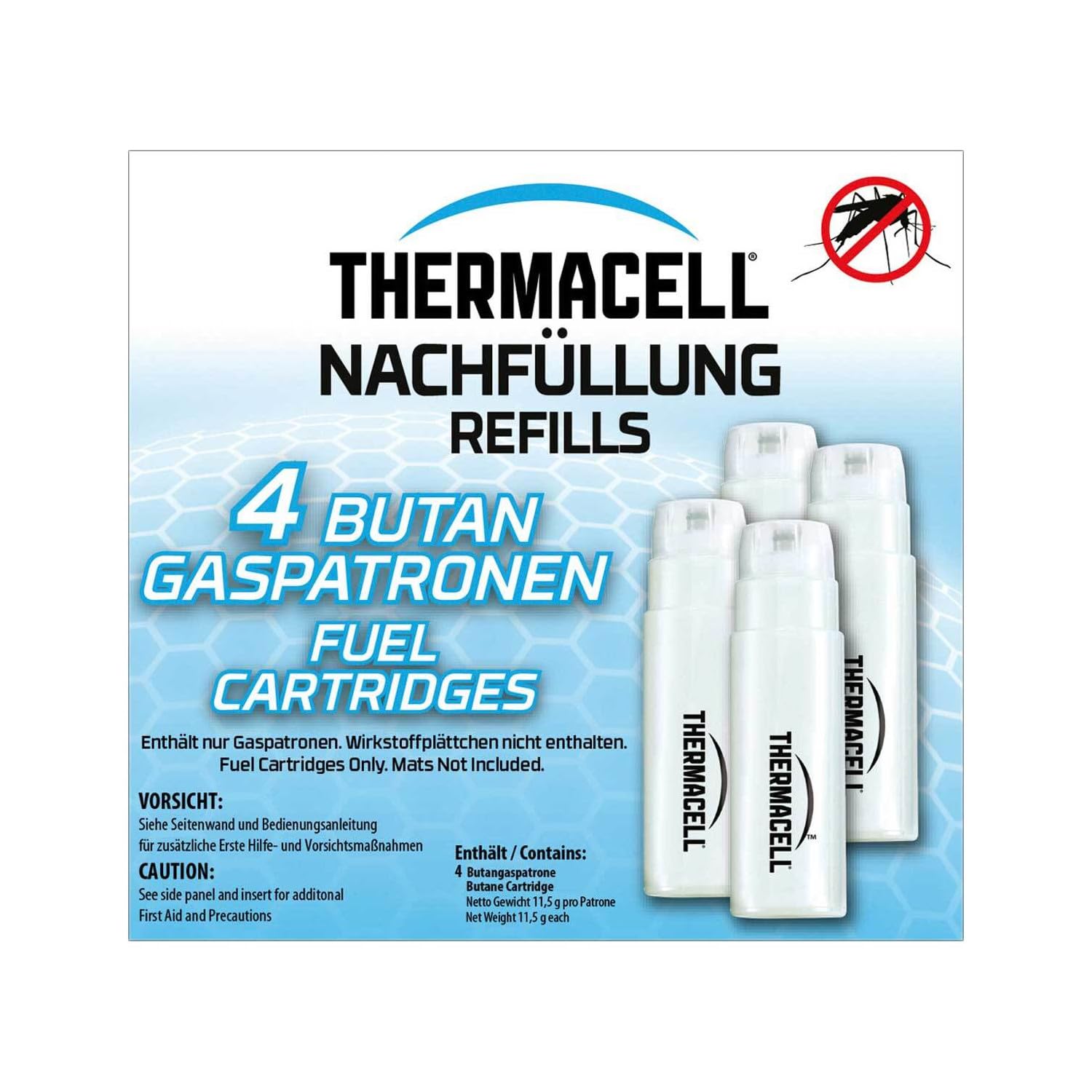 Thermacell Cartouche de gaz C-4