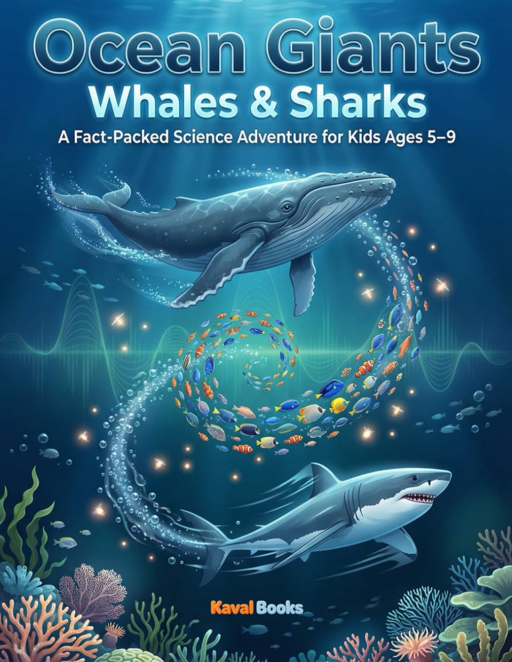 Ocean Giants: Whales & Sharks: A Fact-Packed Science Adventure for Kids Ages 5–9