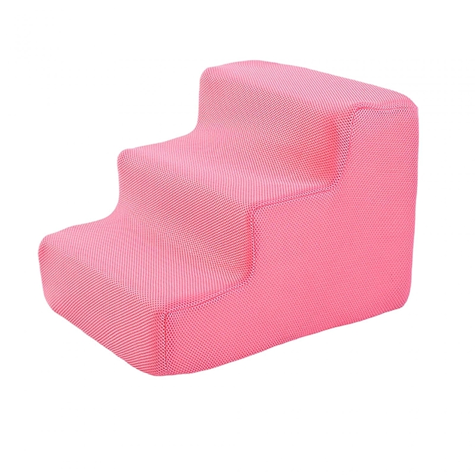 IEUDNS 宠物梯子 防滑狗狗爬楼梯 猫咪攀爬坡道 粉色