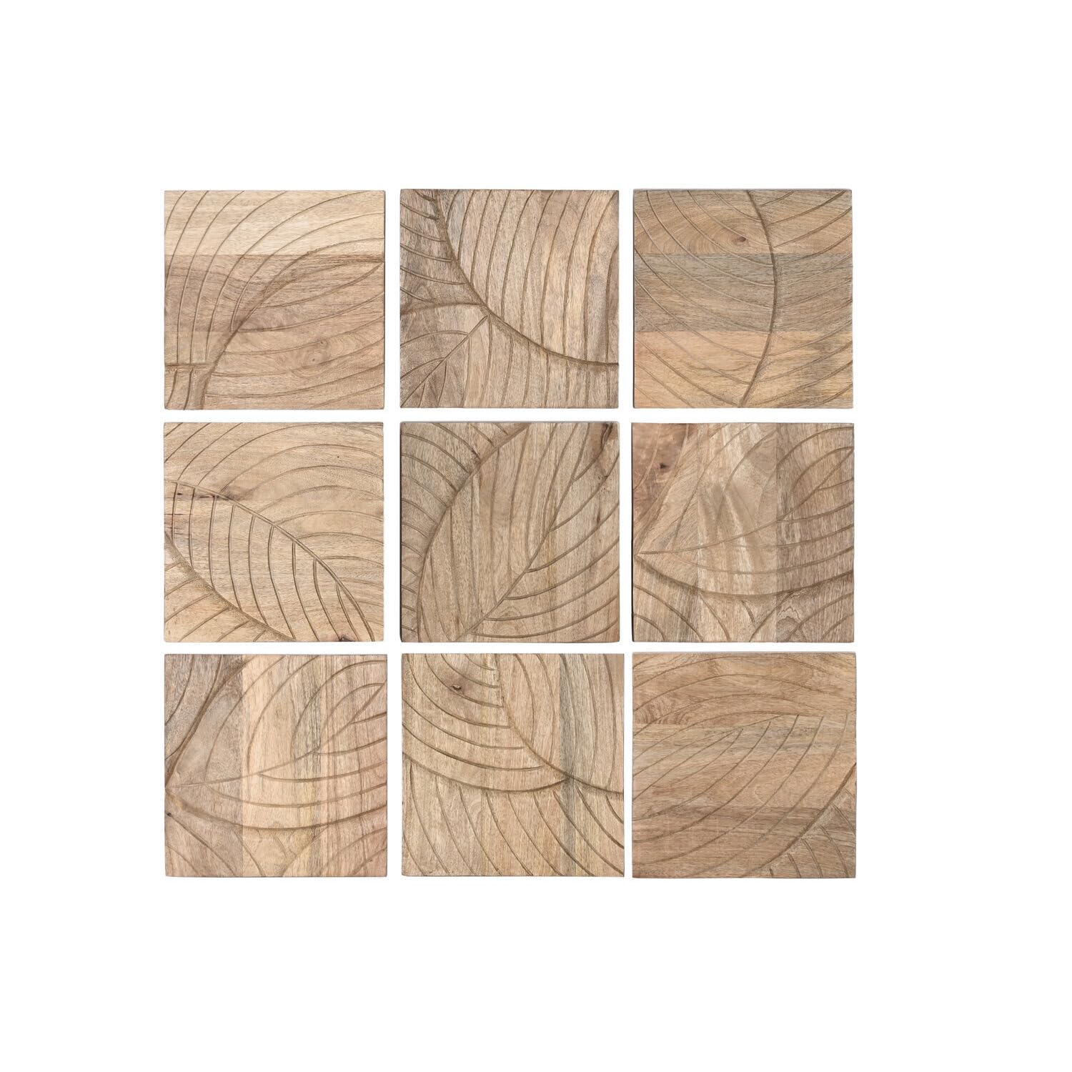 Décoration murale manguier mdf 90x90 pour habiller un mur vide facilement