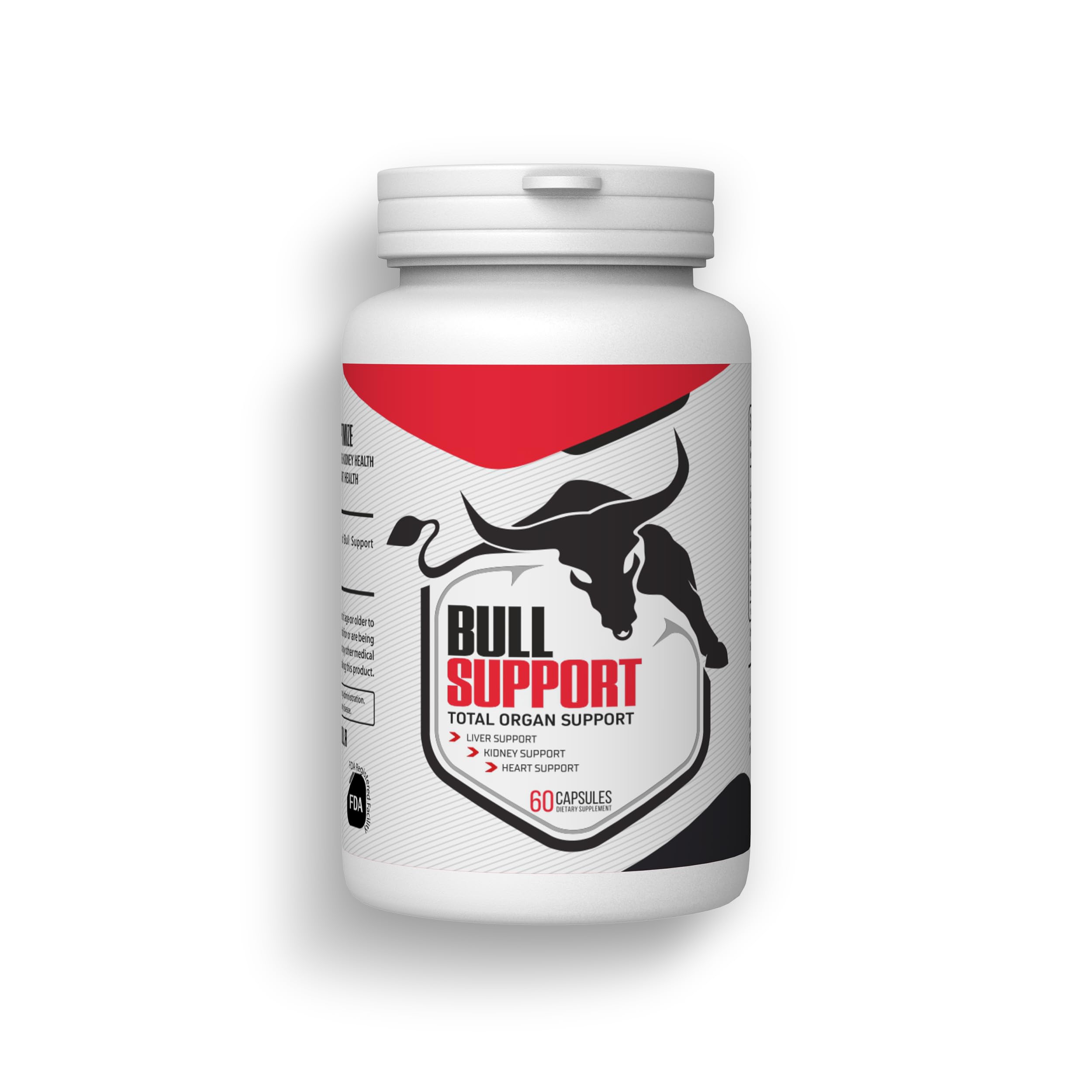Bull Support | Total Organ Support | Natural & Science-Backed Formula For Heart, Liver & Kidney Health | Support Optimal Lipid Profiles | Improve Strength & Growth | 60 Capsules | FSSAI Approved-image-39