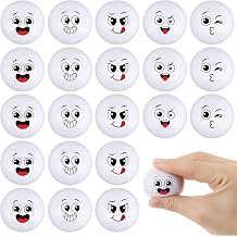 20 Pcs Mini Volleyball Stress Ball Volleyball Party Gift Small Funny Foam Face Squeeze Anxious Toy Sports Stress Ball for Kids School Carnival Reward Volleyball Party Supply Valentines Day Gifts